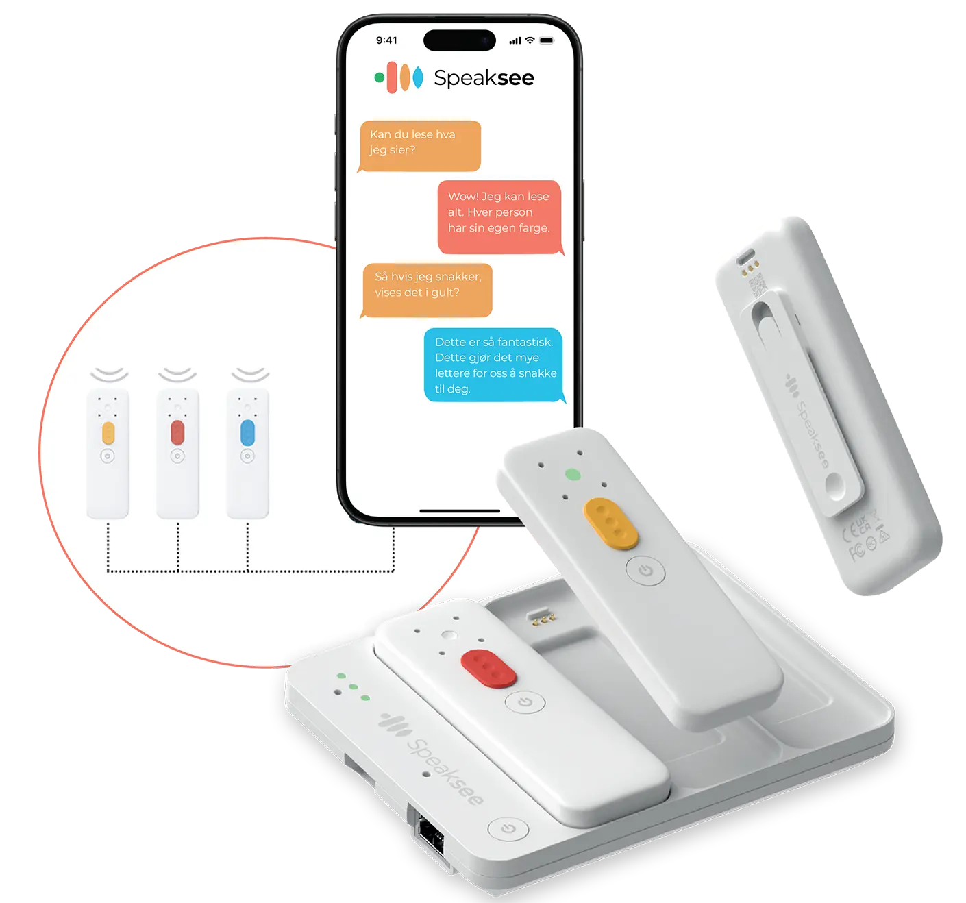 Bilde av SpeakSee mikrofoner